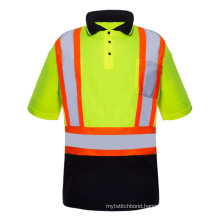 High Visibility Work T Shirt Safety Yellow Shirt